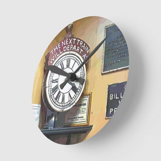 TREINSTALLATIES RONDE KLOK (Hoek)