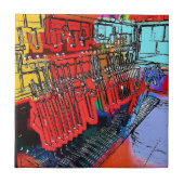 TREINSTALLATIES TEGELTJE (Voorkant)