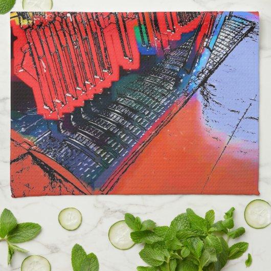 TREINSTALLATIES THEEDOEK (Gevouwen)