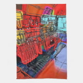 TREINSTALLATIES THEEDOEK (Verticaal)