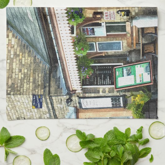 TREINSTALLATIES THEEDOEK (Gevouwen)