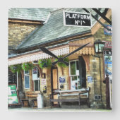 TREINSTALLATIES VIERKANTE KLOK (Voorkant)