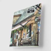 TREINSTALLATIES VIERKANTE KLOK (Hoek)