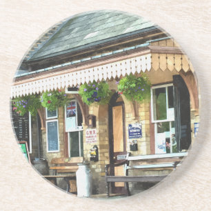 TREINSTALLATIES ZANDSTEEN ONDERZETTER