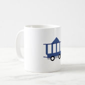 Treinstam Koffiemok (Voorkant links)