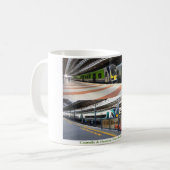 Treinstation afbeelding voor klassieke Mok (Voorkant links)