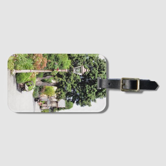 TREINSTATION BAGAGELABEL (Voorkant (horizontaal))