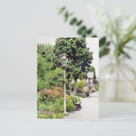 TREINSTATION BRIEFKAART (Staand voorkant)