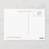 TREINSTATION BRIEFKAART (Achterkant)