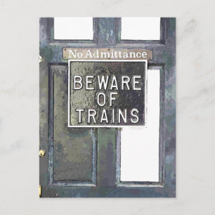 TREINSTATION BRIEFKAART