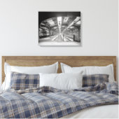 Treinstation Chicago, 1920. Antieke foto Canvas Afdruk (Insitu (Slaapkamer))