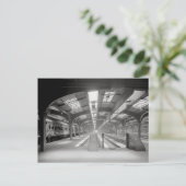 Treinstation Chicago, 1920 Briefkaart (Staand voorkant)