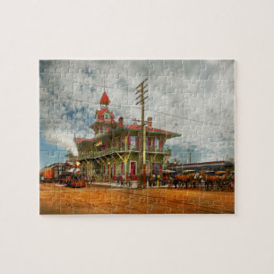 Treinstation - De L&N Railroad 1900 Legpuzzel