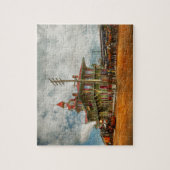 Treinstation - De L&N Railroad 1900 Legpuzzel (Verticaal)