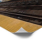Treinstation El Philadelphia Poster (Hoek)