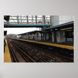 Treinstation El Philadelphia Poster