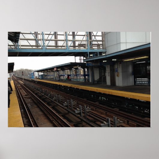 Treinstation El Philadelphia Poster (Voorkant)