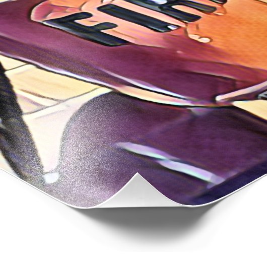 TREINSTATION FOTO AFDRUK (Hoek)