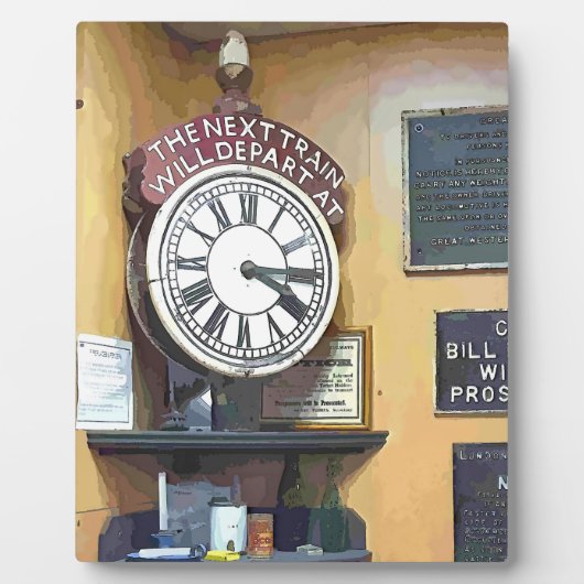 TREINSTATION FOTOPLAAT (Voorkant)