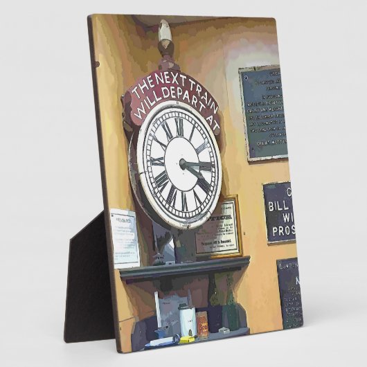 TREINSTATION FOTOPLAAT (Zijkant)