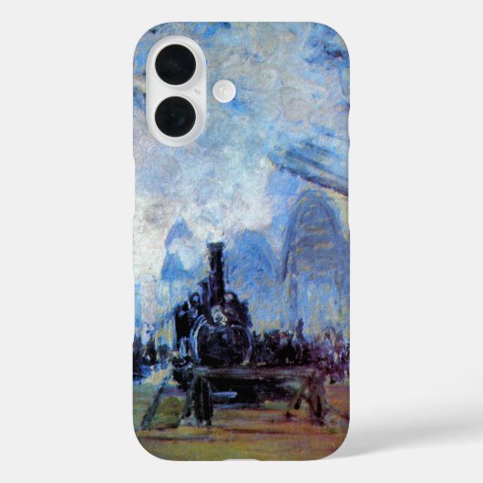 Treinstation Gare Saint-Lazare door Claude Monet Case-Mate iPhone Case (Achterkant)