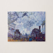 Treinstation Gare Saint-Lazare door Claude Monet Legpuzzel (Horizontaal)