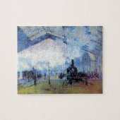 Treinstation Gare Saint-Lazare van Claude Monet Legpuzzel (Horizontaal)