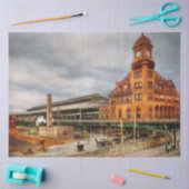 Treinstation - Het Main Street Station 1905 Tissuepapier (Craft)