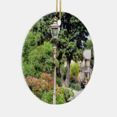 TREINSTATION KERAMISCH ORNAMENT (Rechts)