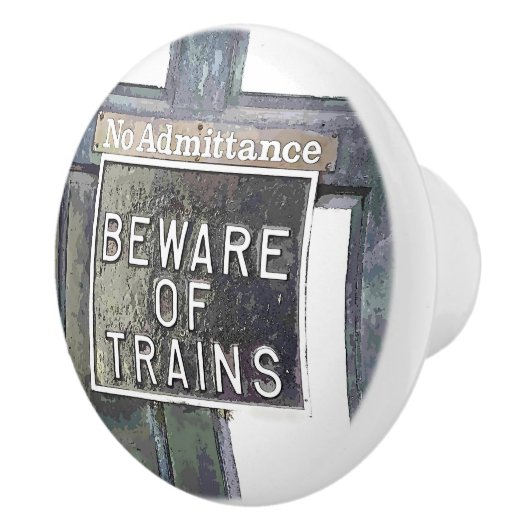 TREINSTATION KERAMISCHE KNOP (Rechts)