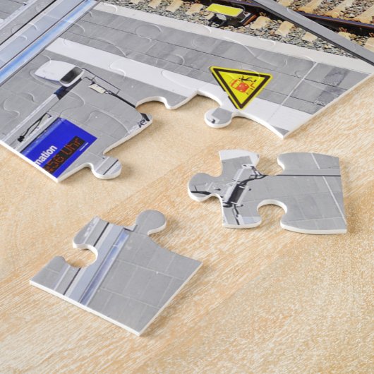 Treinstation Legpuzzel (Zijkant)