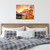 Treinstation Main Street Richmond VA Canvas Afdruk (Insitu (Slaapkamer))