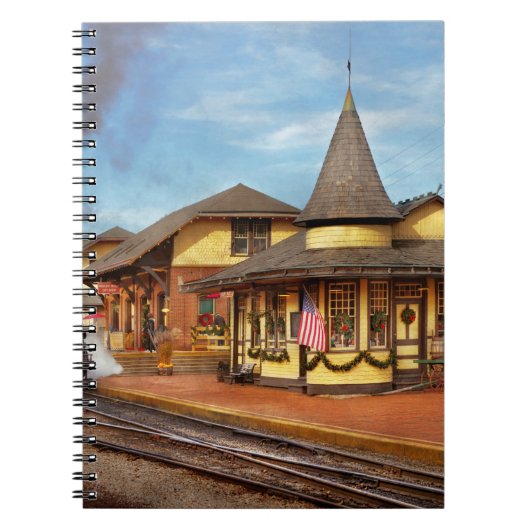 Treinstation - New Hope Steam Railway Notitieboek (Voorkant)
