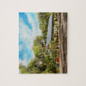 Treinstation - New Smyrna Treinstation 1904 Legpuzzel (Verticaal)