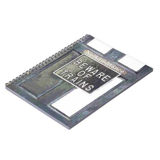 TREINSTATION NOTITIEBOEK (Linkerzijde)