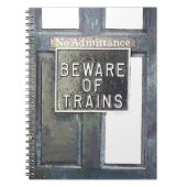 TREINSTATION NOTITIEBOEK (Voorkant)