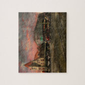 Treinstation - NY Centraal Spoorwegstation 1905 Legpuzzel (Verticaal)
