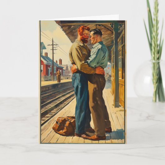 Treinstation Omhelzing Kaart (Voorkant)