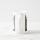 TREINSTATION PORSELEIN KOP (Achterkant)