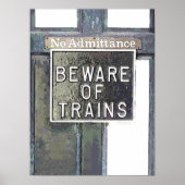 TREINSTATION POSTER (Voorkant)