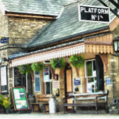 TREINSTATION RONDE KLOK