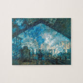 Treinstation Saint Lazare door Claude Monet Legpuzzel (Horizontaal)
