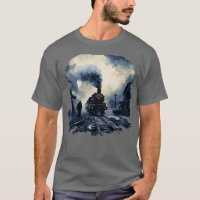 Treinstation scène stoomlocomotief