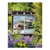 TREINSTATION SIGNS FOTO AFDRUK (Voorkant)