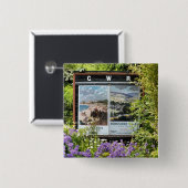 TREINSTATION SIGNS VIERKANTE BUTTON 5,1 CM (Voorkant /achterkant)