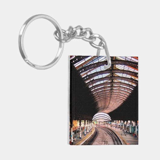 Treinstation Sleutelhanger (Voorkant Links)