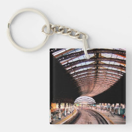 Treinstation Sleutelhanger