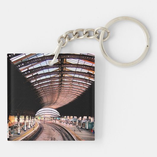 Treinstation Sleutelhanger (Achterkant)