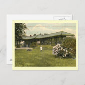 Treinstation, Upper Montclair, Vintage van New Jer Briefkaart (Voorkant / Achterkant)