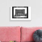 Treinstation van Detroit Canvas Afdruk (Insitu (Woonkamer))